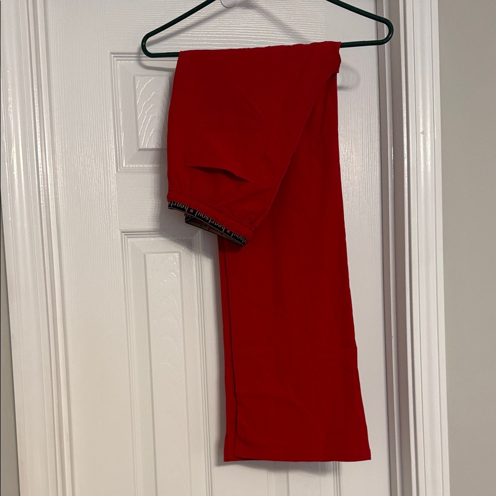 HeartSoul Vibrant Red Drawstring Pants